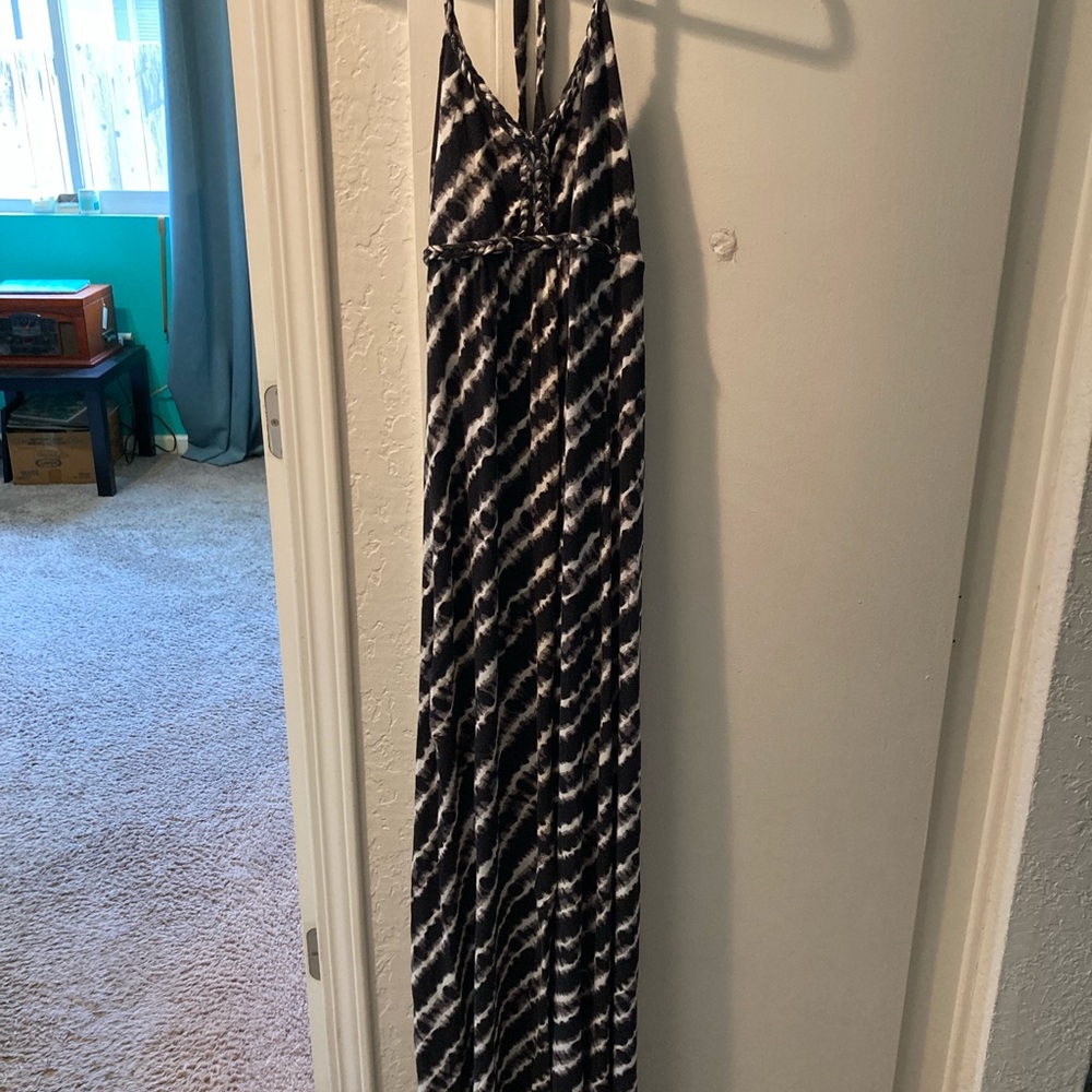 Patterned maxi dress